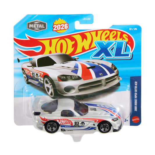 Hot Wheels XL 2008 Dodge Viper SRT10 ACR 1:43 Diecast Car JLJ40