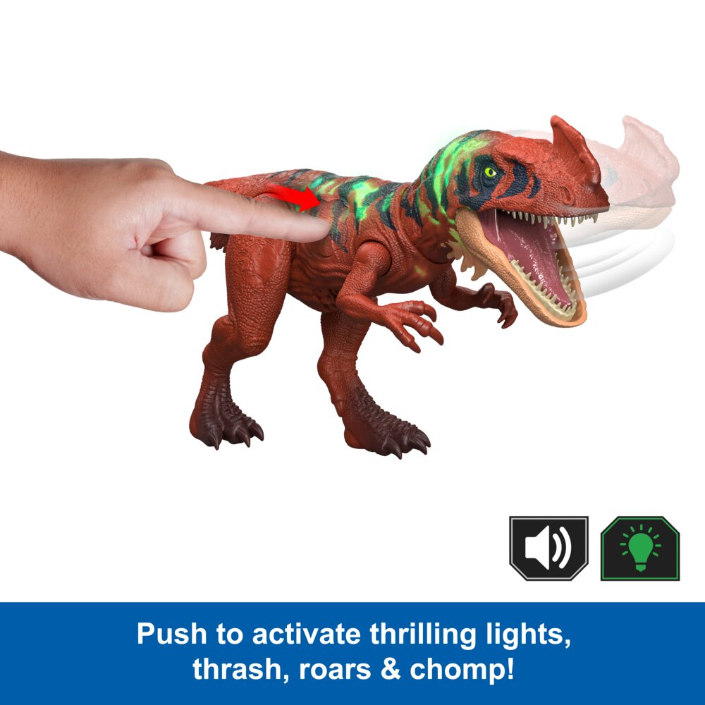Jurassic World Wild Roar: Afrovenator Dinosaur Toy Mattel JKL76