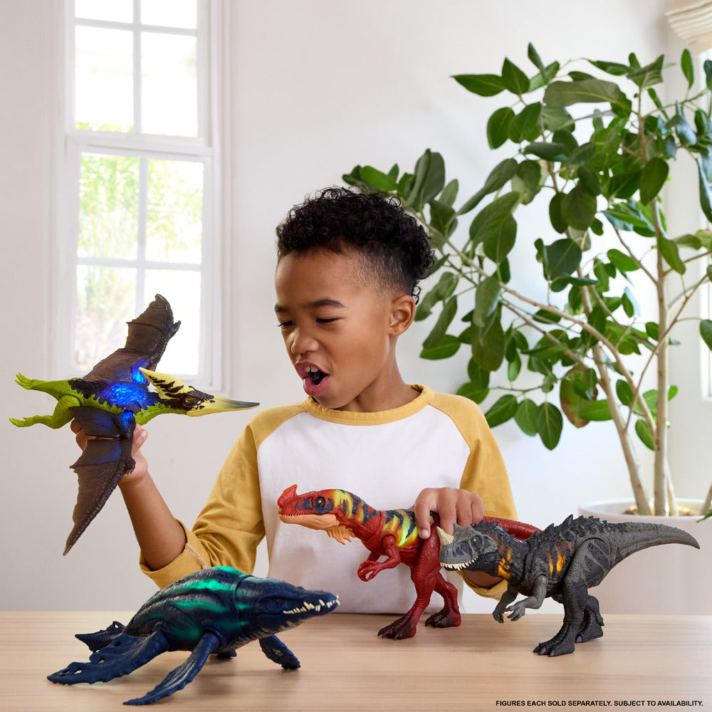 Jurassic World Wild Roar: Brachauchenius Dinosaur Toy Mattel JKL79