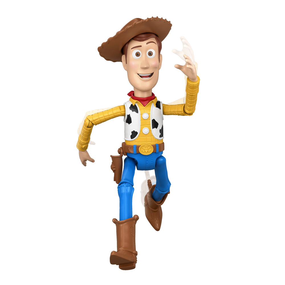Disney Pixar Toy Story 5: Running Woody Figure Age 3+ Mattel JKL95
