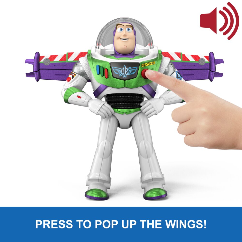 Disney Pixar Toy Story 5: 12" Buzz Lightyear Feature Figure Age 3+ Mattel JKL97