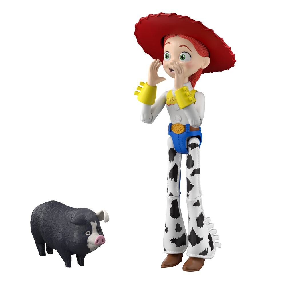 Disney & Pixar Toy Story 5: Critter Jessie Figure & JD Pig Age 3+ Mattel JKL99