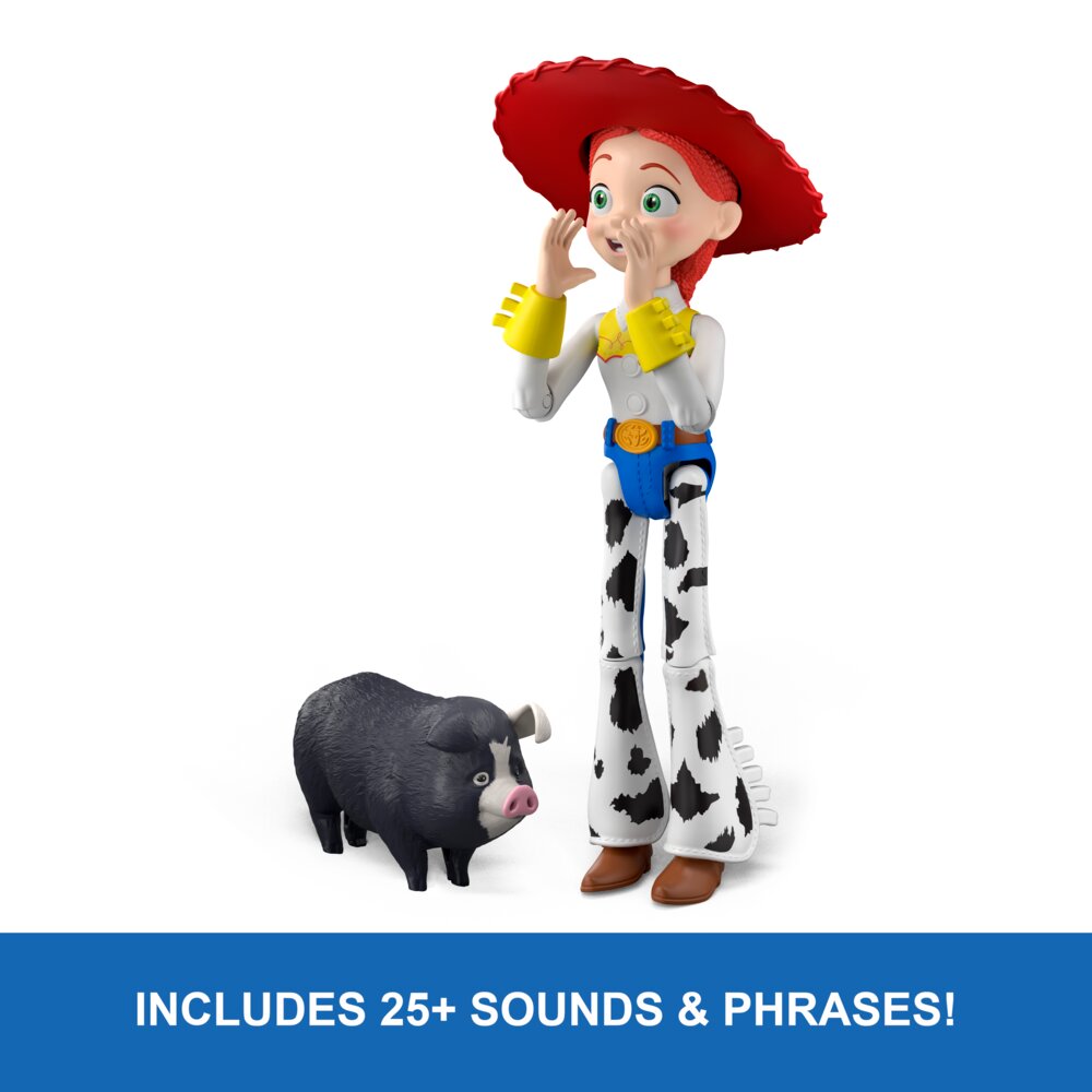 Disney & Pixar Toy Story 5: Critter Jessie Figure & JD Pig Age 3+ Mattel JKL99