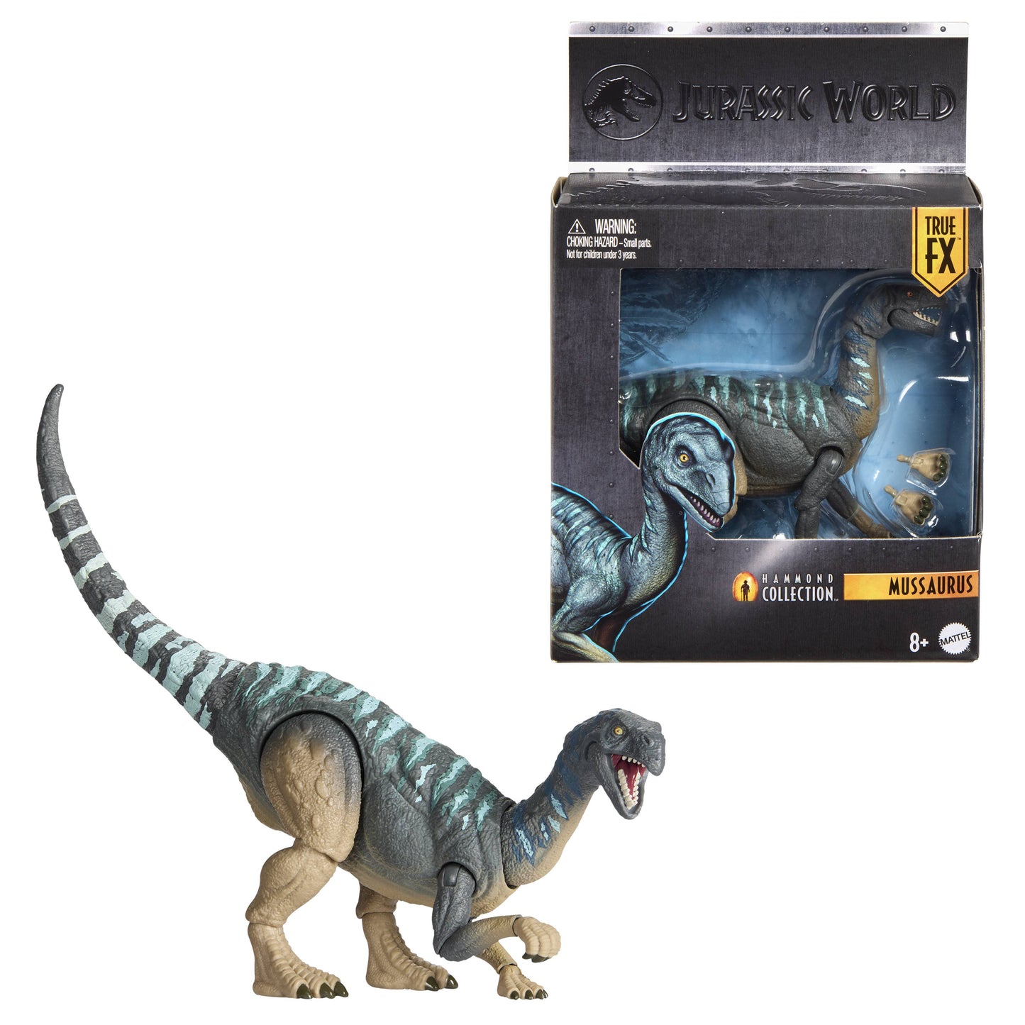 Jurassic World Hammond Collection Mussaurus Dinosaur Toy Mattel JKM89