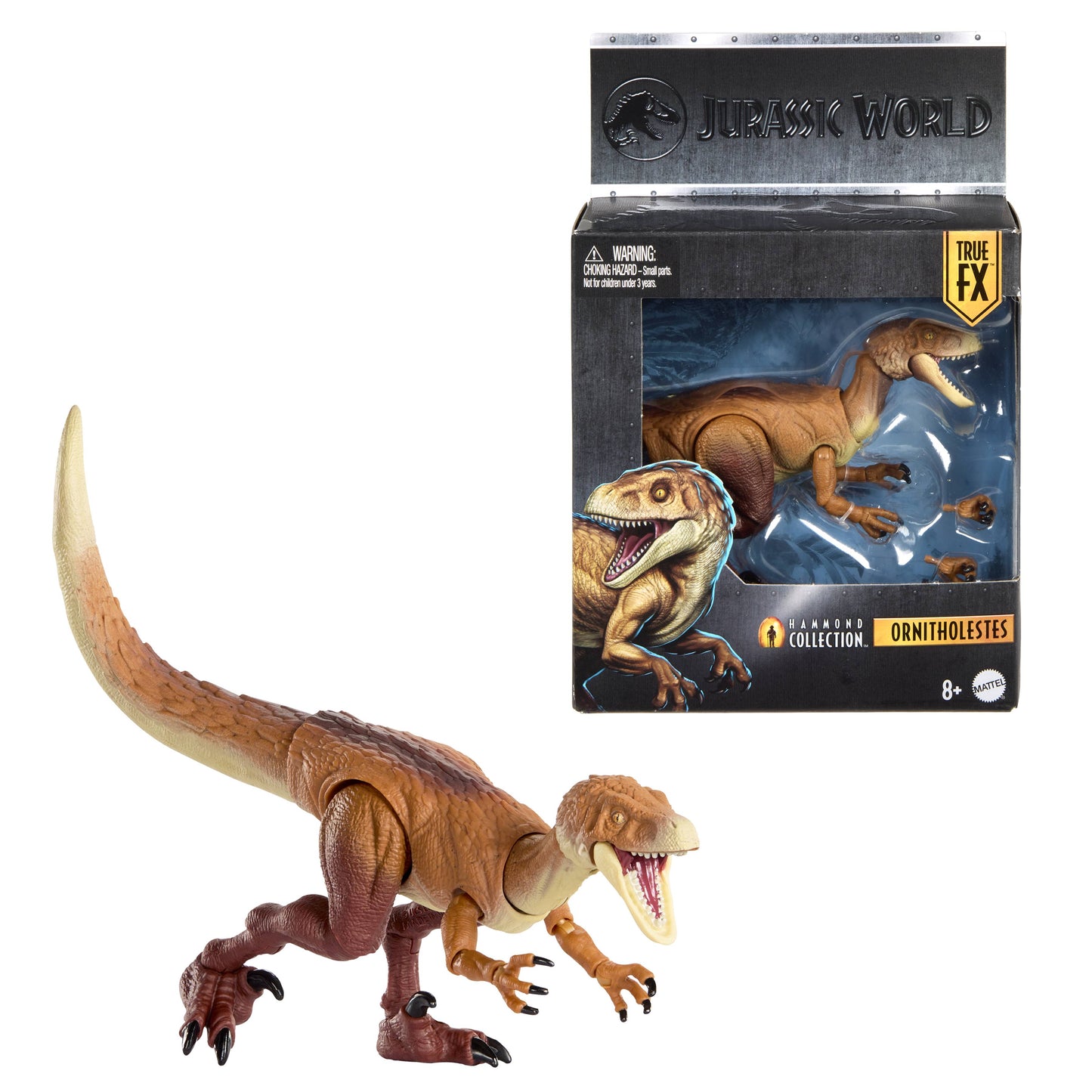 Jurassic World Hammond Collection Ornitholestes Dinosaur Toy Mattel JKM91