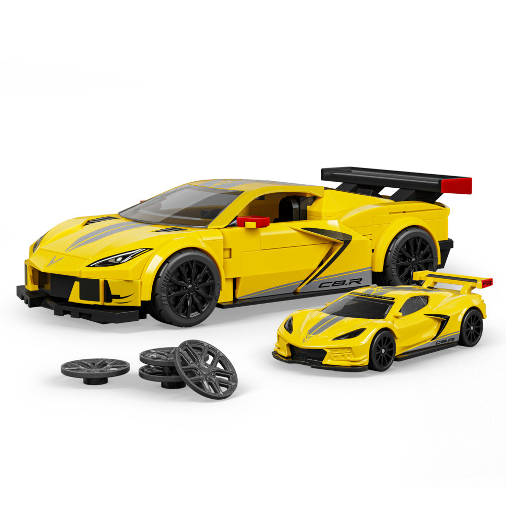 Mattel Brick Shop Hot Wheels Speed: Chevrolet Corvette C8.R 261pcs JKR19