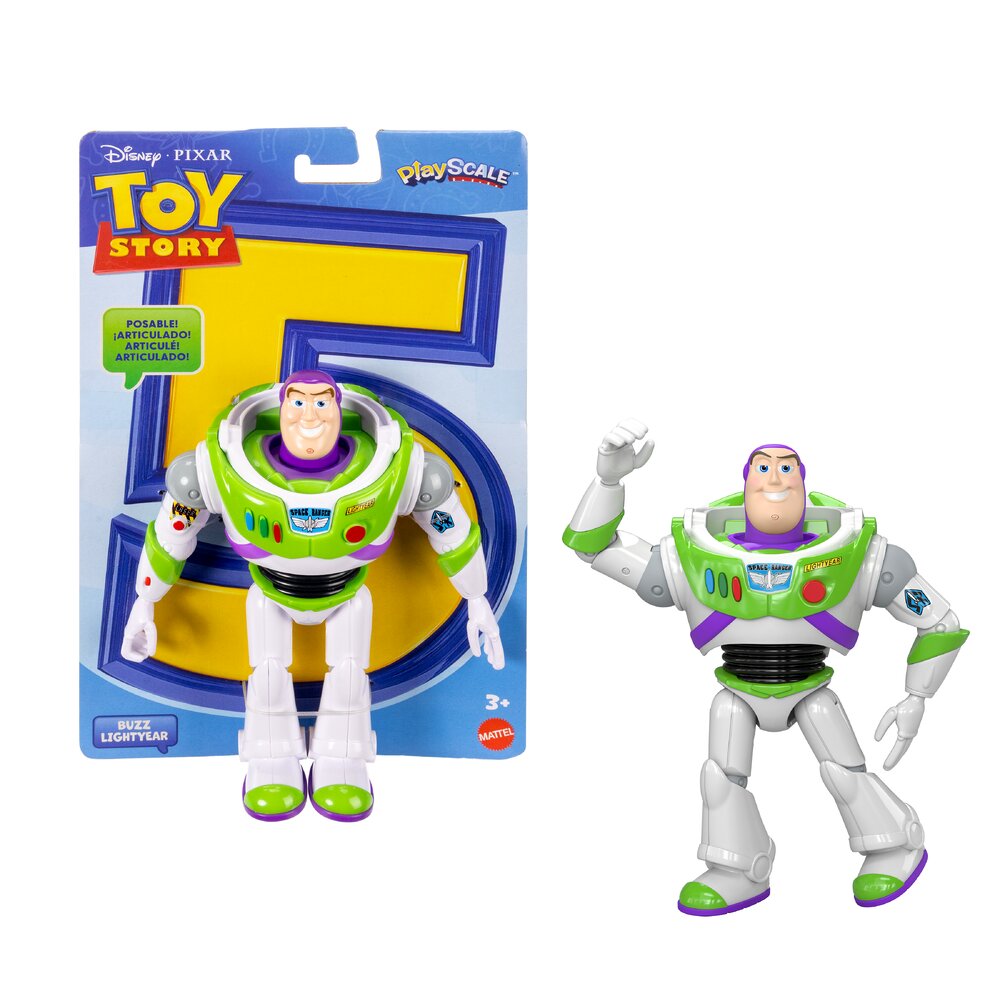 Disney Pixar Toy Story: Buzz Lightyear Figure Age 3+ Mattel JKV15