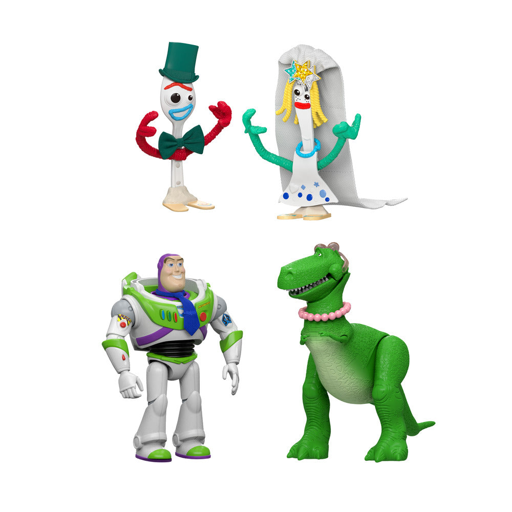 Disney and Pixar Toy Story 5: What is a Wedding? 4 Figure w/Accessories JKV22