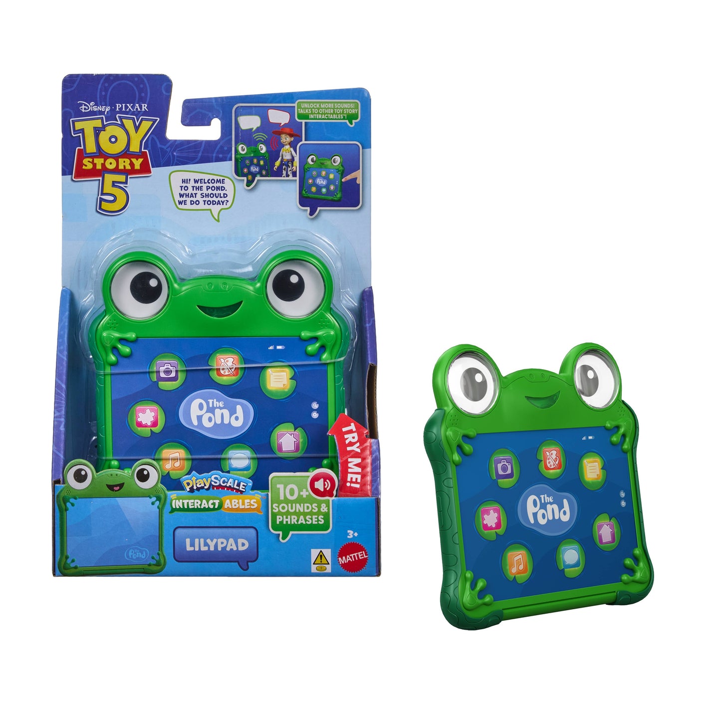 Disney Pixar Toy Story 5: Lilypad Figure Interactables Age 3+ Mattel JKV28