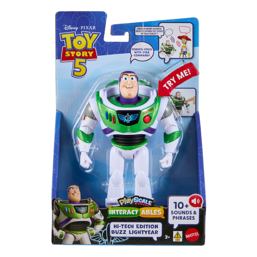 Disney and Pixar Toy Story 5 BuzzLightyear Interactable Figure Age3+Mattel JKV30