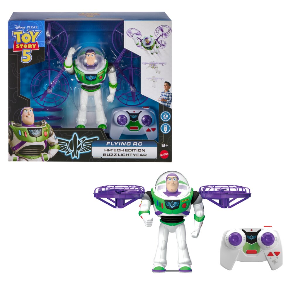 Disney Pixar Toy Story 5: RC Buzz Lightyear Remote Control Age 8+ Mattel JKV53