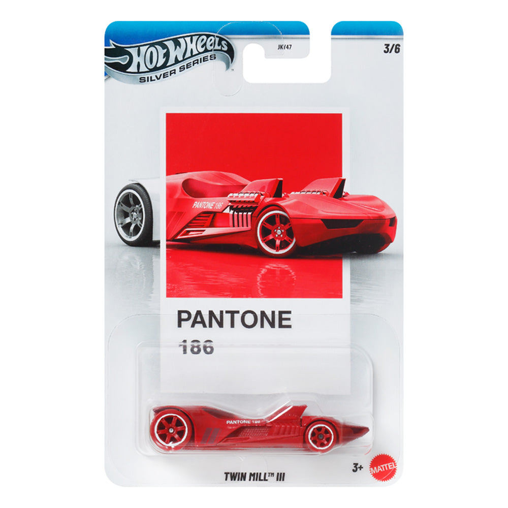 Hot Wheels Silver Series - Pantone: 186 Twn Mill III 3/6 JKY51