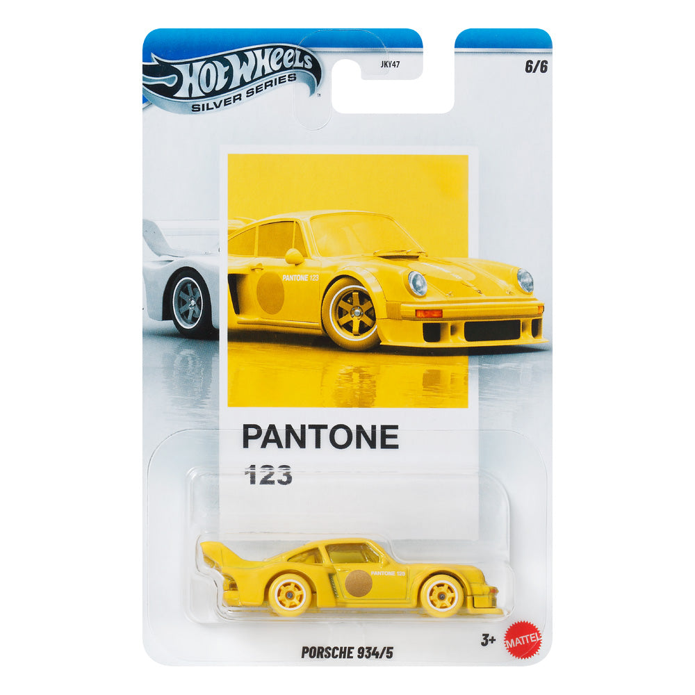Hot Wheels Silver Series - Pantone: 123 Porsche 934/5 6/6 JKY53