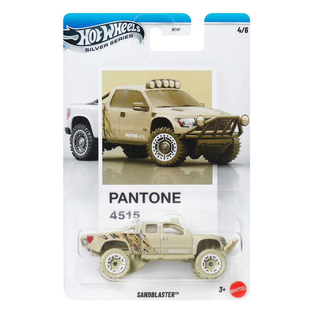 Hot Wheels Silver Series - Pantone: 4515 Sandblaster 4/6 JKY64