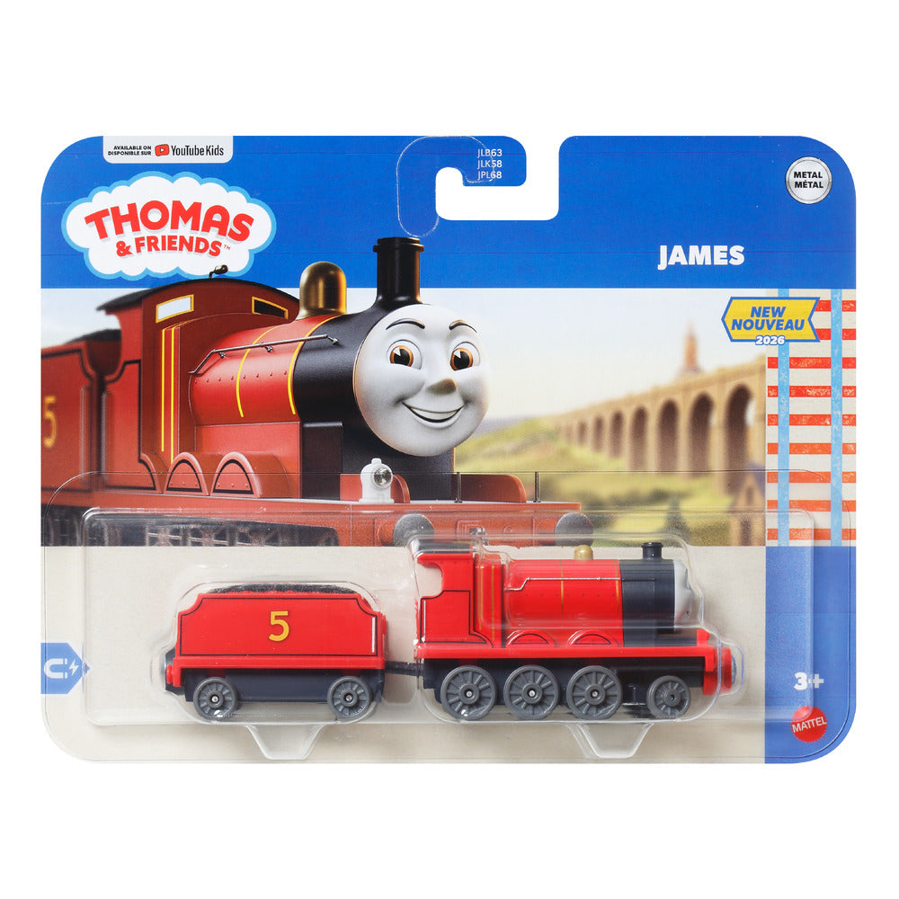 Thomas & Friends Deluxe Metal Engine: James Age 3+ Mattel JLB65