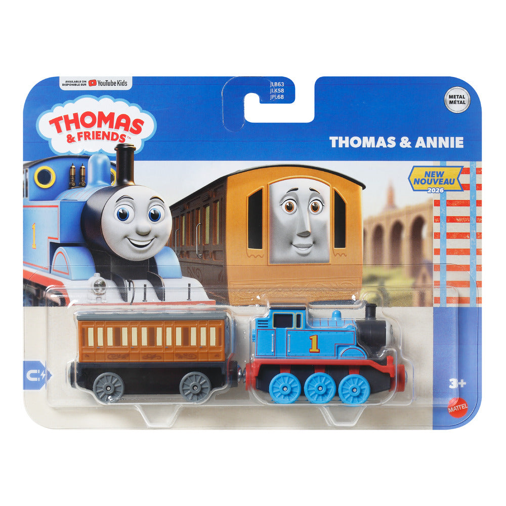 Thomas & Friends Deluxe Metal Engine: Thomas & Annie Age 3+ Mattel JLB67