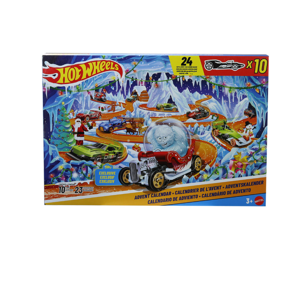 Hot Wheels 2026 Advent Calendar Age 3+ Mattel JLG41