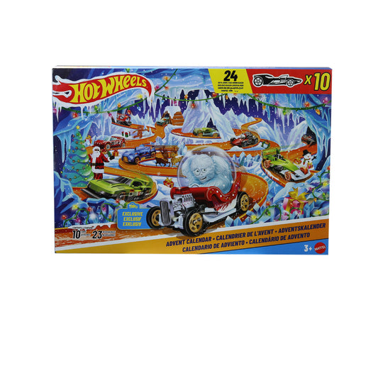 Hot Wheels 2026 Advent Calendar Age 3+ Mattel JLG41