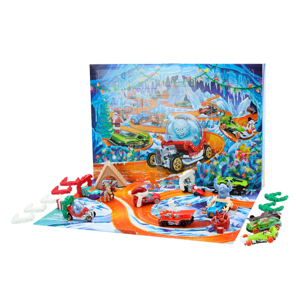Hot Wheels 2026 Advent Calendar Age 3+ Mattel JLG41