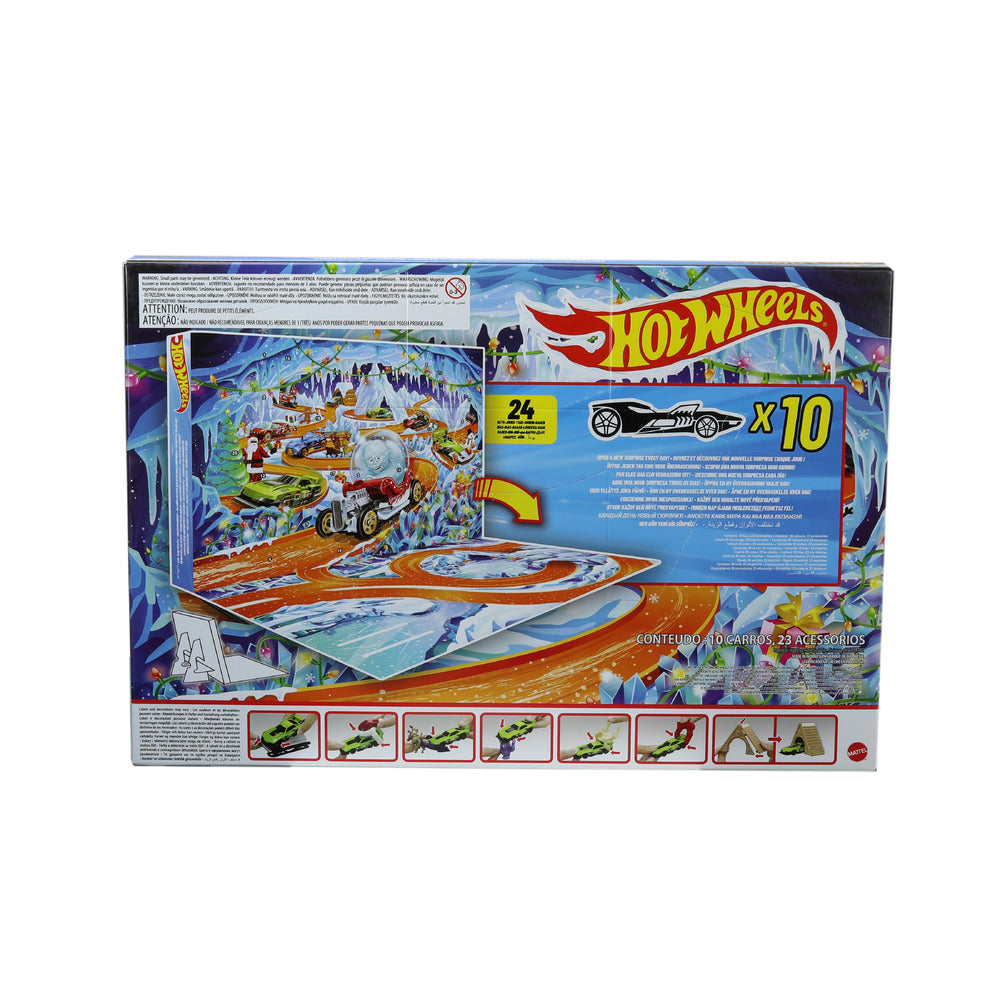 Hot Wheels 2026 Advent Calendar Age 3+ Mattel JLG41