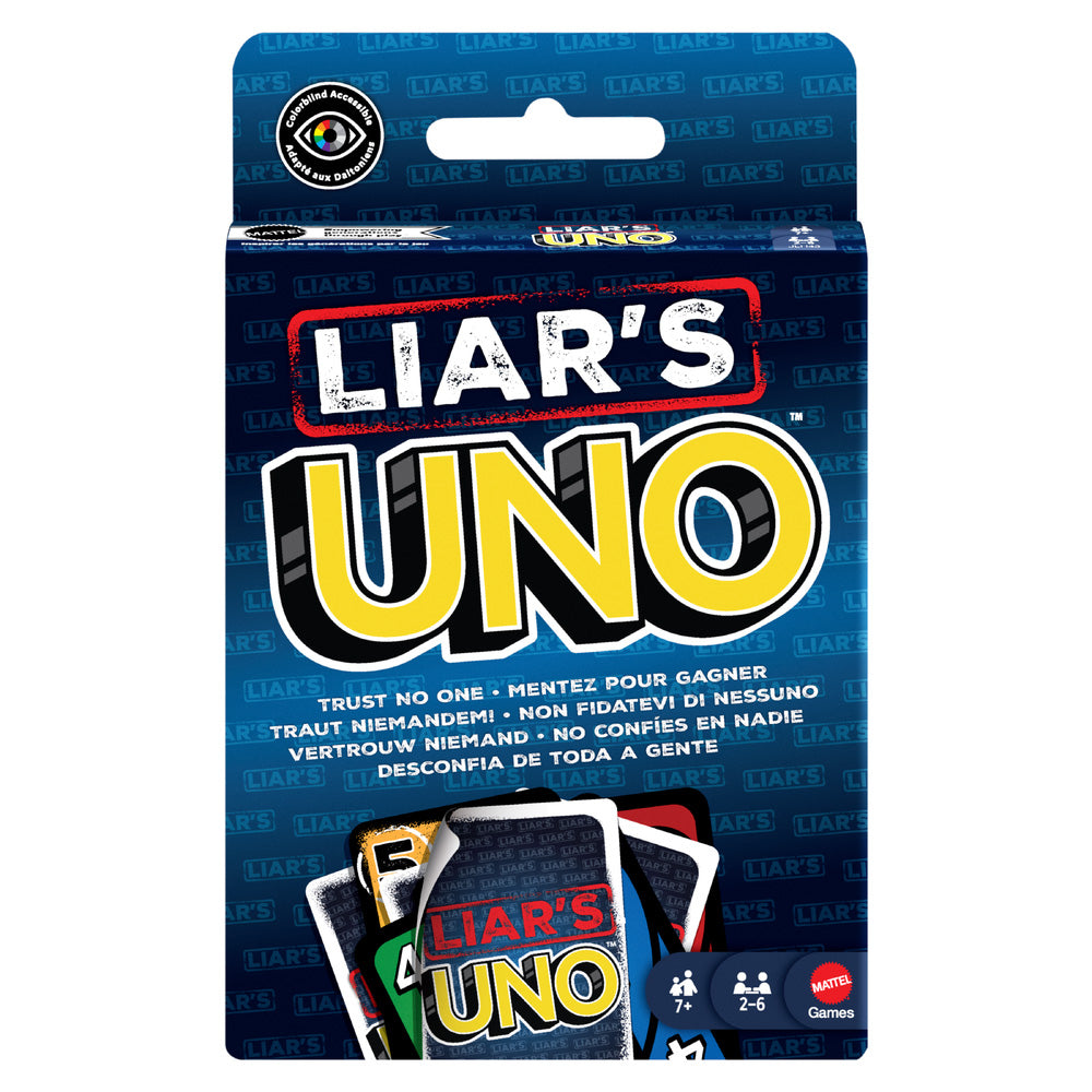 Liar's UNO - Family Party Card Game
