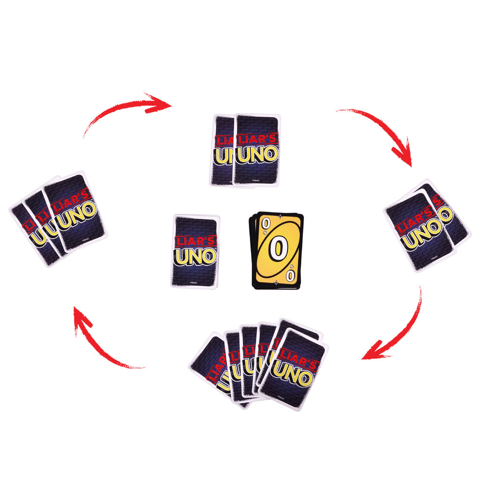 Liar's UNO - Family Party Card Game