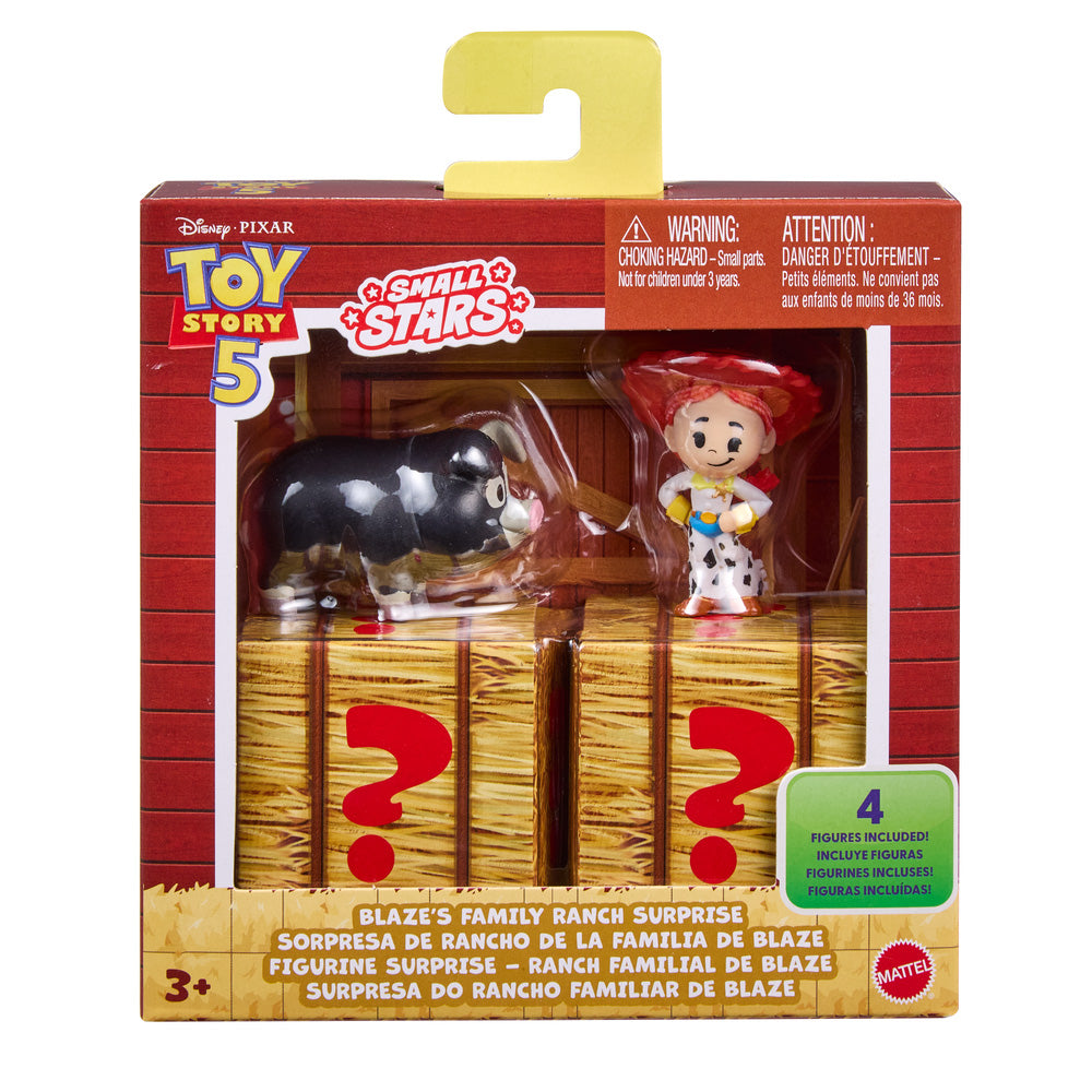 Disney & Pixar Toy Story 5 - Small Stars Mini Figures: Jessie, Pig & Mystery