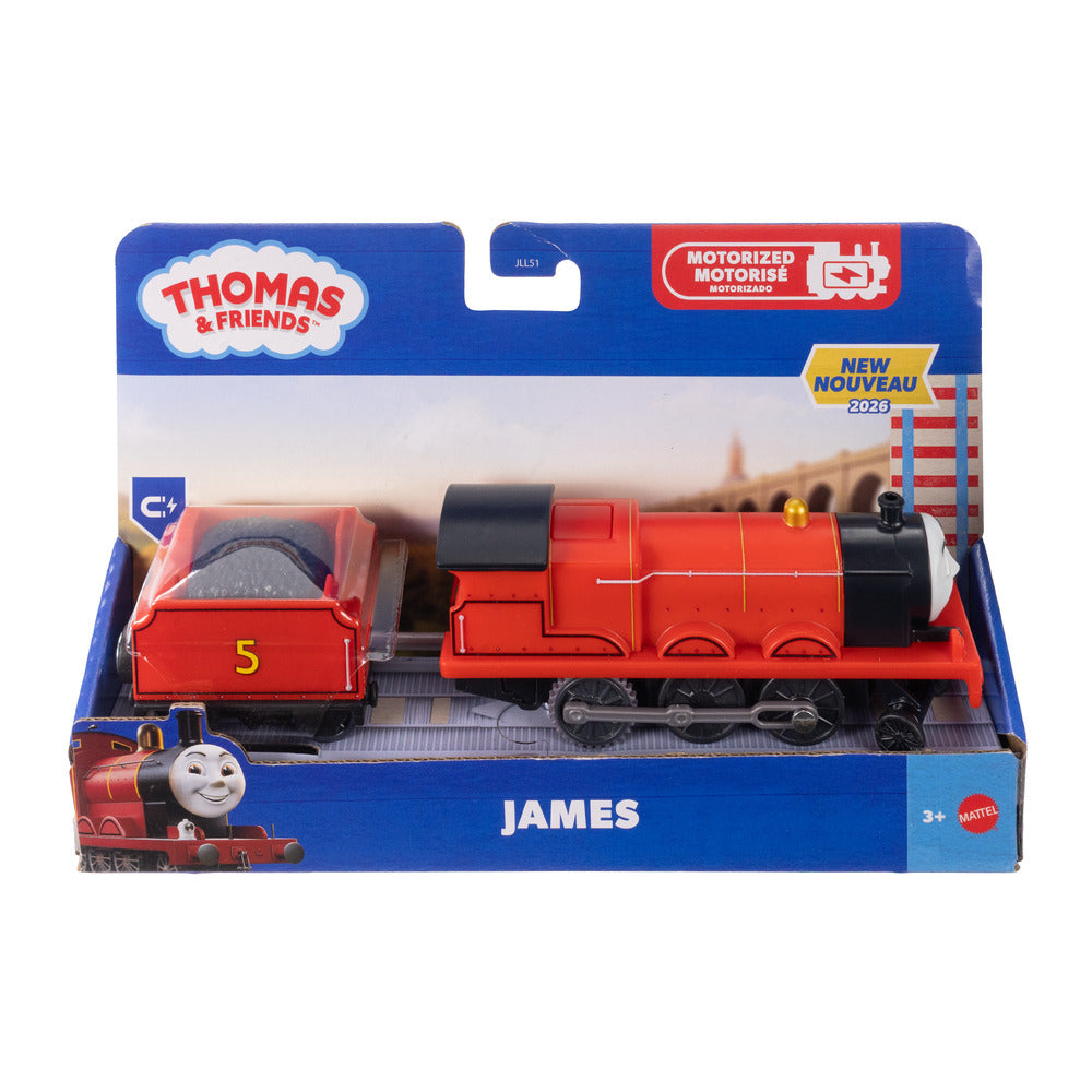 Thomas & Friends Motorized Engine: James Age 3+ Mattel JLL51