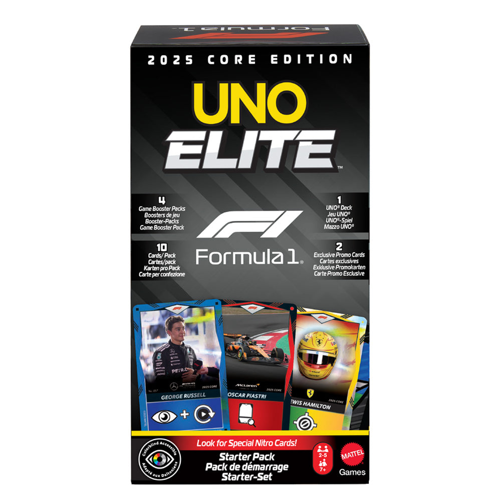 UNO Elite Formula 1 2025 Core Edition Starter Pack