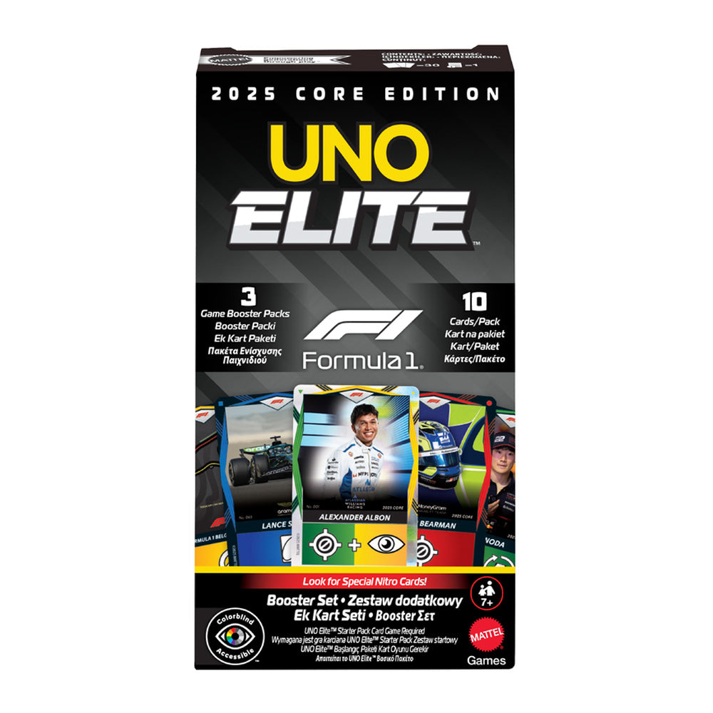 UNO Elite Formula 1 2025 Core Edition Booster Set