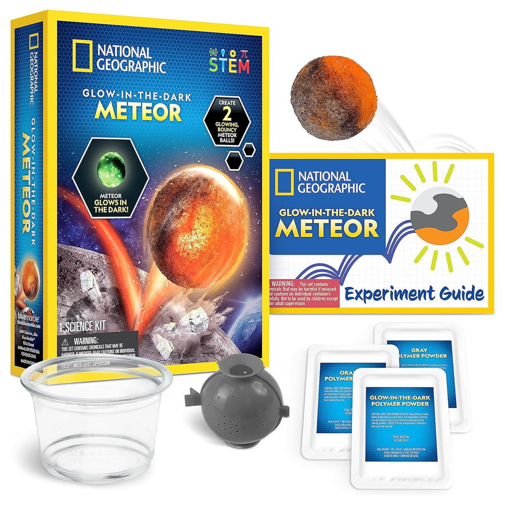 National Geographic Glow In The Dark Meteor Ball Kit STEM Toy