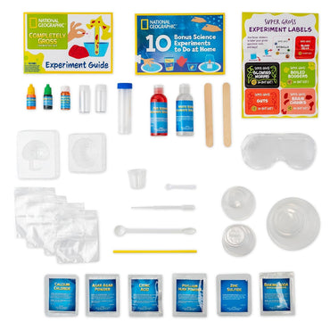 National Geographic Completely Gross Chemistry Set STEM Kit JM80600U