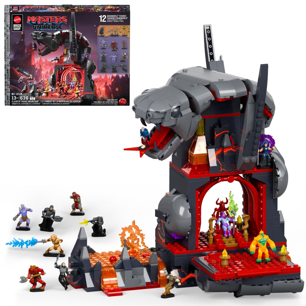 Mattel Brick Shop Masters of the Universe Reptile 636pcs JMB31