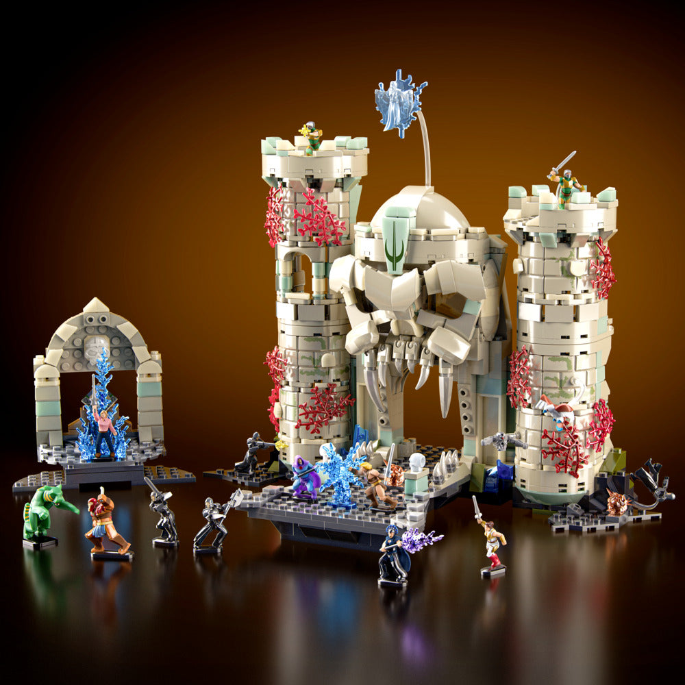 Mattel Brick Shop Master of the Universe Battle of Castle Grayskull 867pcs JMB32