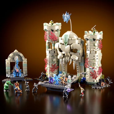 Mattel Brick Shop Master of the Universe Battle of Castle Grayskull 867pcs JMB32