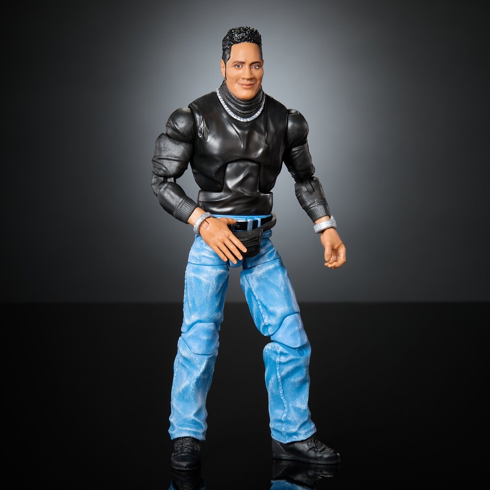 WWE Elite Collection: The Rock Action Figure & Accessories 6"Figure Mattel JML96