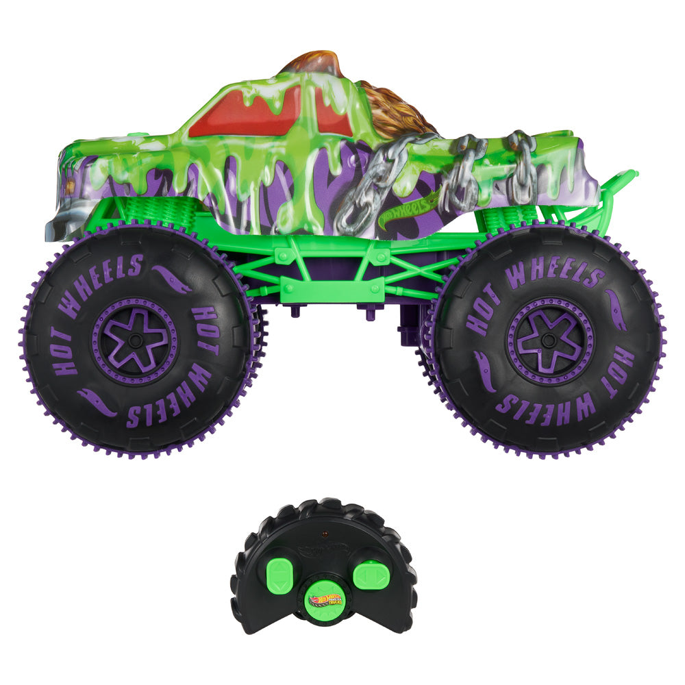 Hot Wheels Monster Trucks 1:15 Mutant Chaos Wreckin Wolf RC