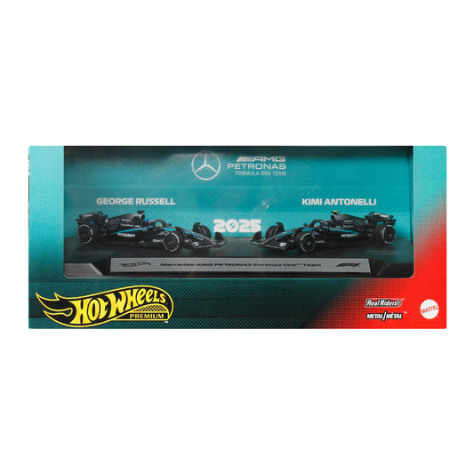 Hot Wheels Premium Formula 1 2-Pack: Mercedes-AMG Petronas Age14+ Mattel JMM93
