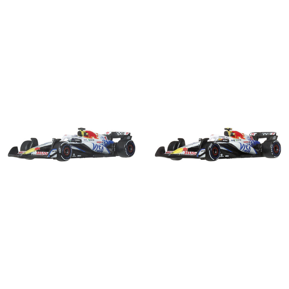 Hot Wheels Premium F1 2-Pack: Visa CashApp RacingBulls Team Age 14+ Mattel JMM94