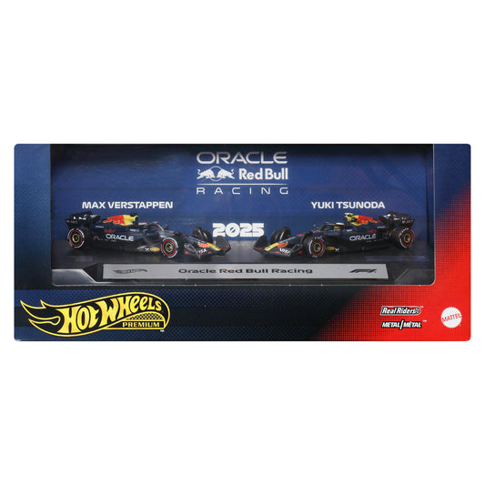 Hot Wheels Premium Formula 1 2-Pack: Oracle Red Bull Racing Age 14+ Mattel JMM95