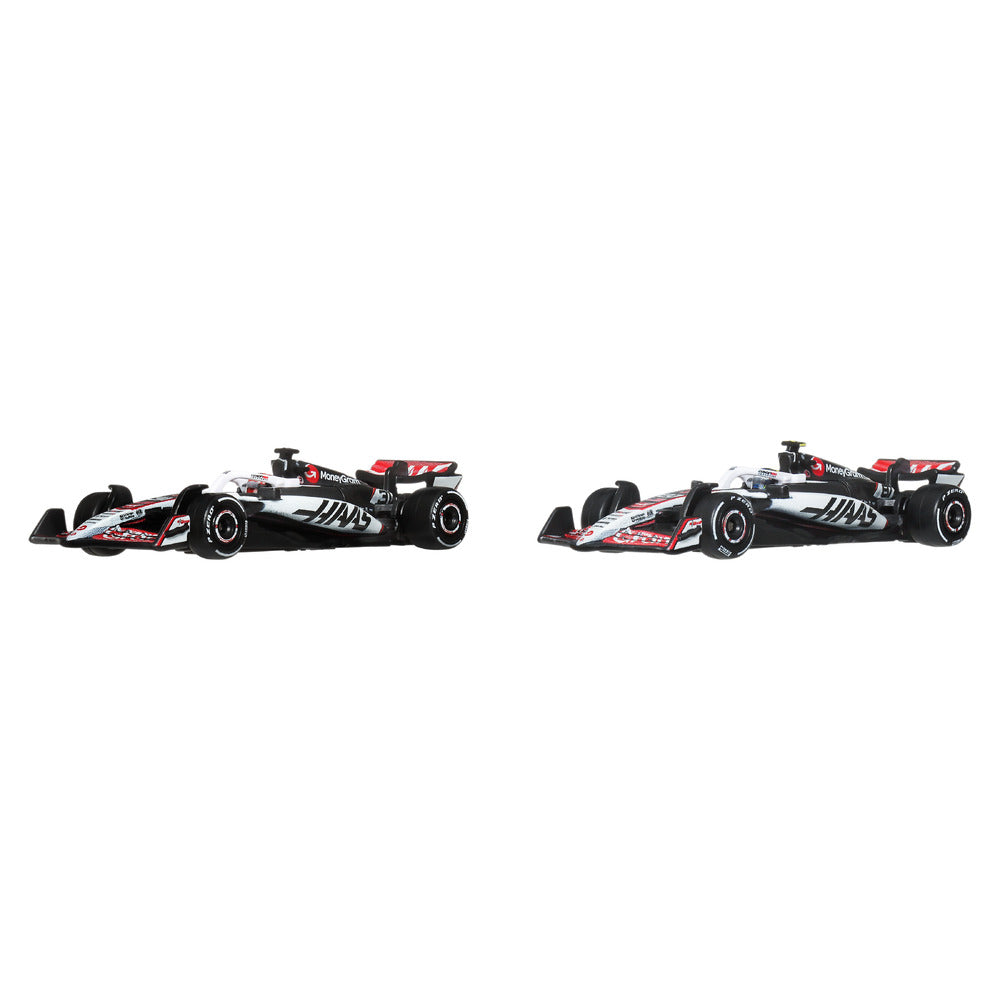 Hot Wheels Premium Formula 1 2-Pack: MoneyGram Haas F1 Team Age 14+ Mattel JMM97