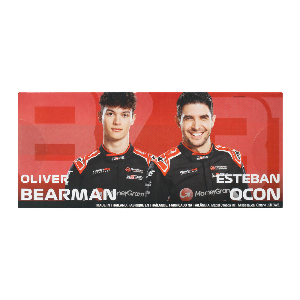 Hot Wheels Premium Formula 1 2-Pack: MoneyGram Haas F1 Team Age 14+ Mattel JMM97