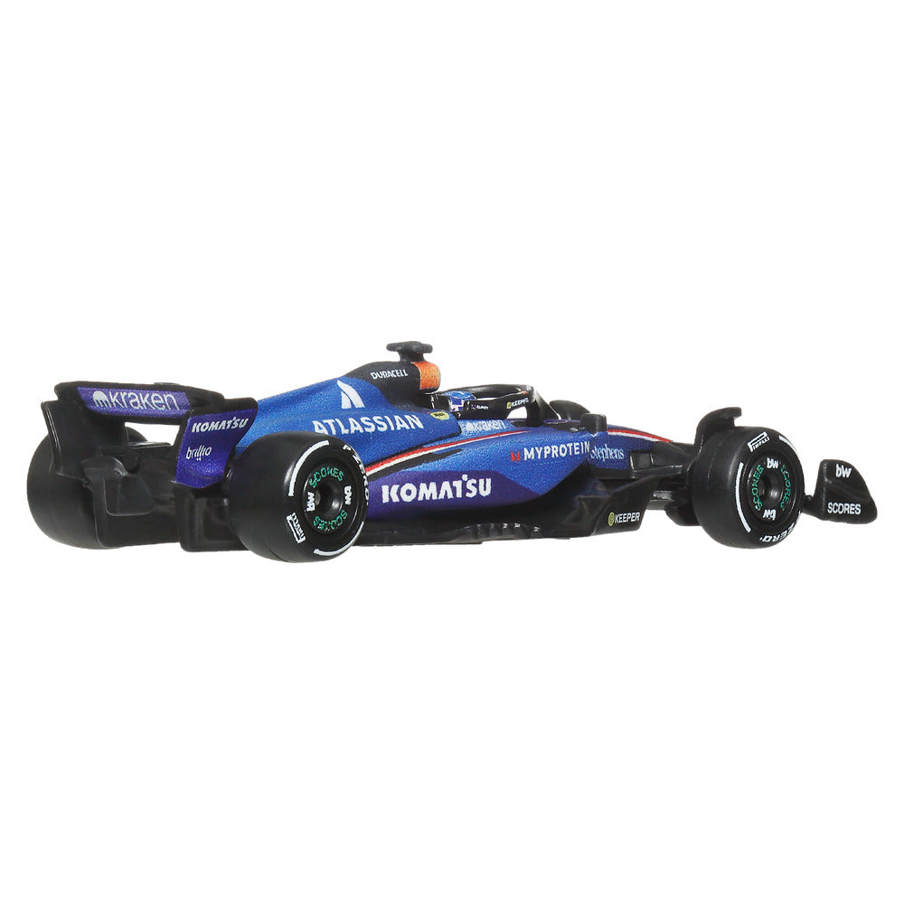 Hot Wheels Premium F1 2-Pack: Atlassian Williams Racing Age 14+ Mattel JMM98