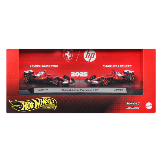 Hot Wheels Premium Formula 1 2-Pack: Scuderia Ferrari HP Age 14+ Mattel JMM99