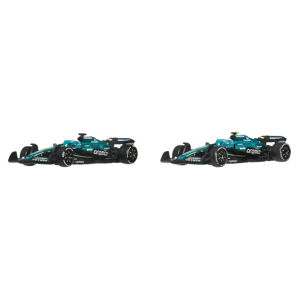 Hot Wheels Premium Formula 1 2-Pack: Aston Martin Aramco Age 14+ Mattel JMN00