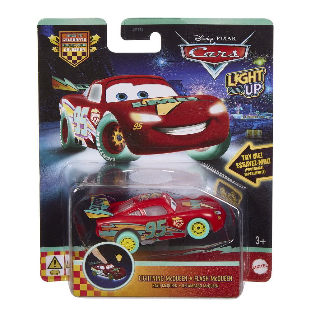 Disney & Pixar Cars Light Up Lightning McQueen JMT44
