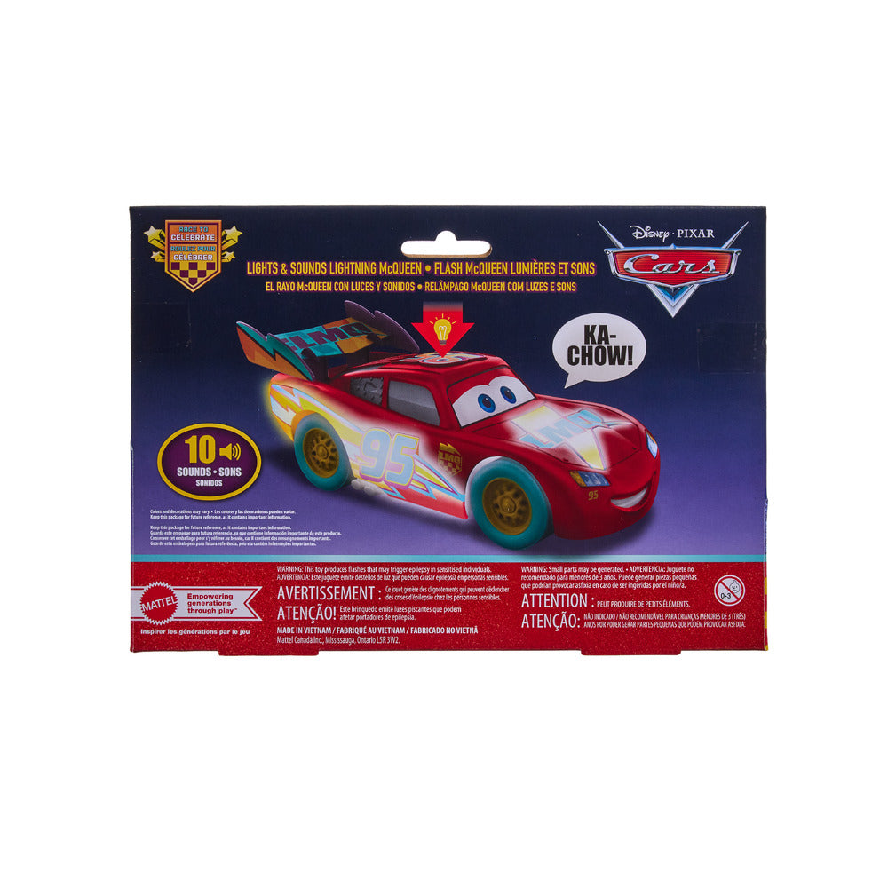 Disney & Pixar Cars Light Up Lightning McQueen Diecast Car JMT55