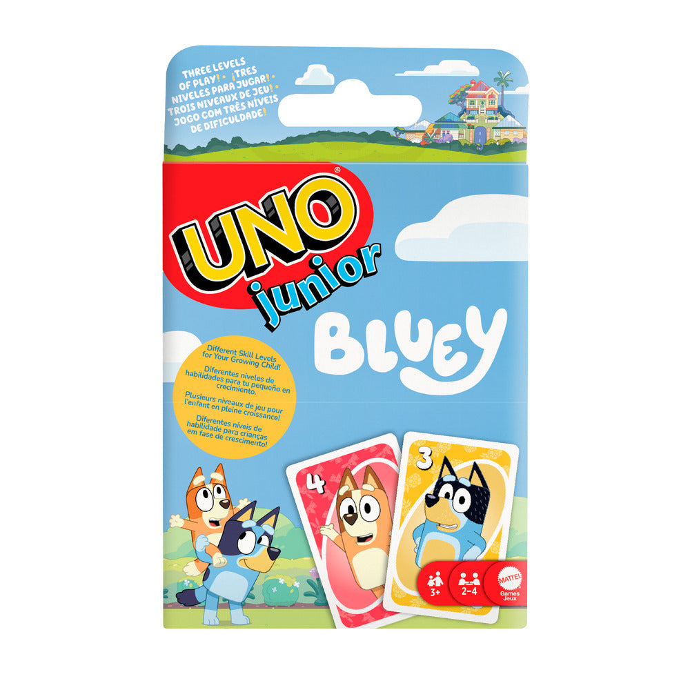 UNO Junior Bluey Card Game Mattel