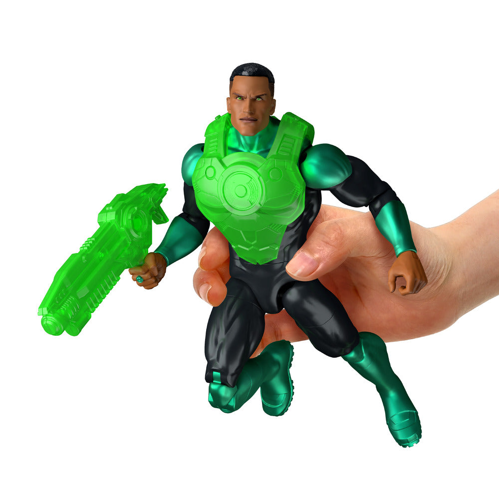 DC John Stewart Green Lantern 6" Figure Mattel JNF58