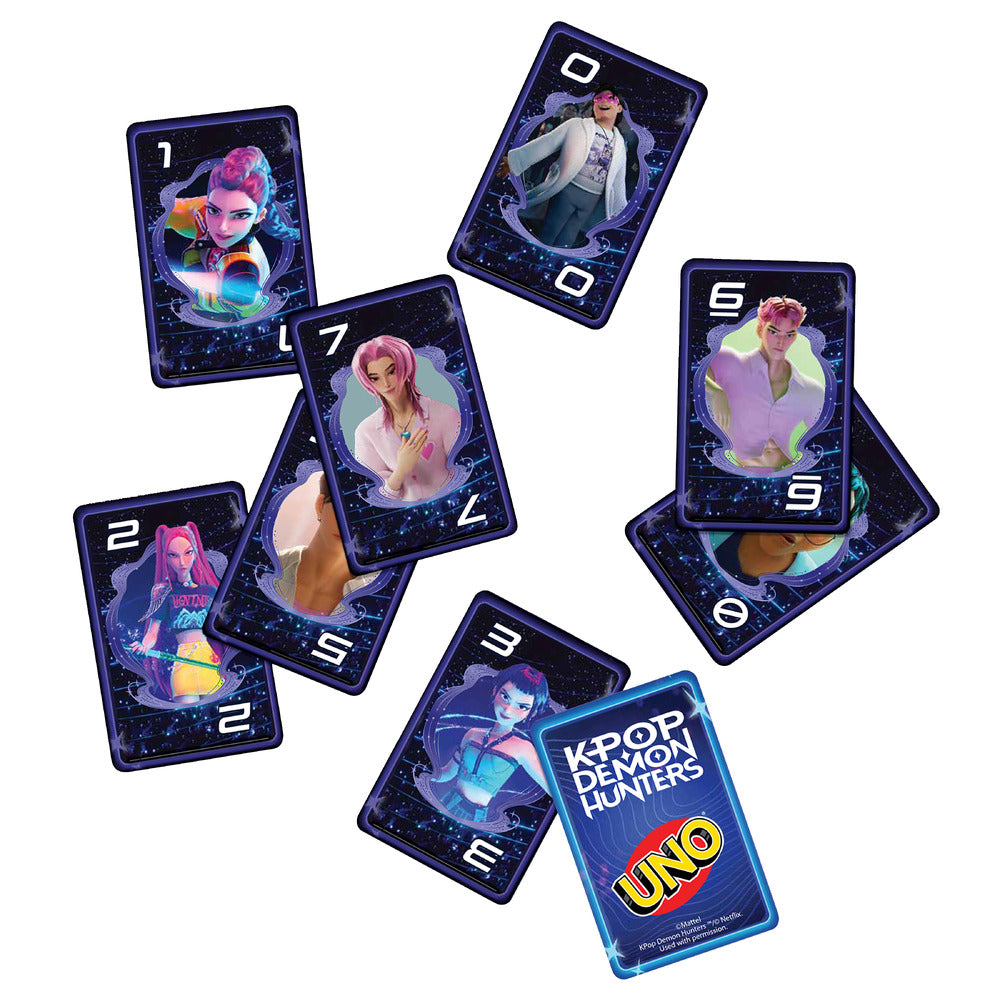UNO K-Pop Demon Hunters Card Game Mattel